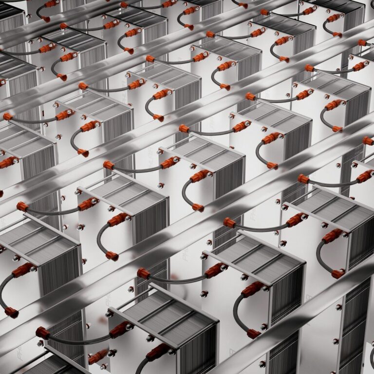A large group of different types of batteries